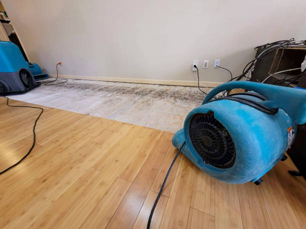 Professional Water Extraction technician working in Brooks, ME